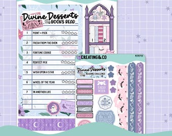 Divine Desserts Tall Shelf Decorative Reading Challenge - RC567