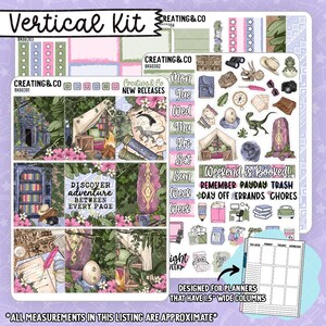 Lost Pages Vertikaler Wochenplaner Kit - BK603