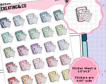 Planner & Stickers Icon Functional Stickers - SBS018