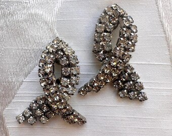 Fermagli per scarpe vintage MUSI con strass
