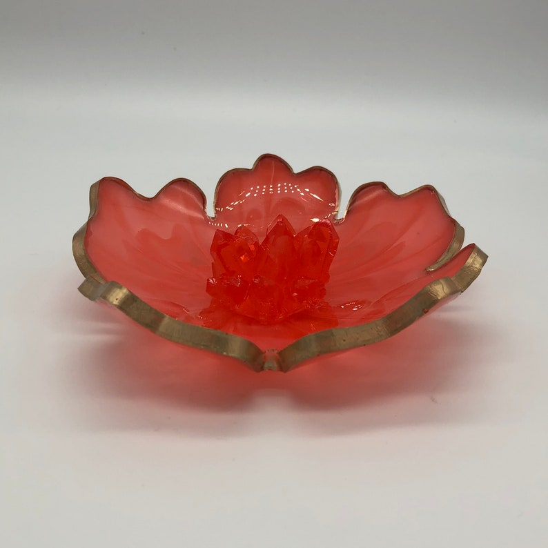 Small Resin Crystal Trinket Dish