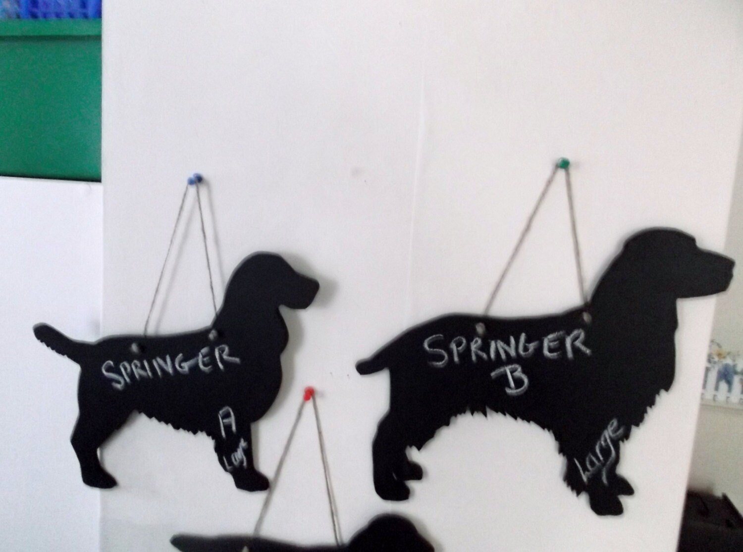 SOPHIE ALLPORT HANDMADE FABRIC COCKER SPANIEL DOG HANGING HEART DECORATION