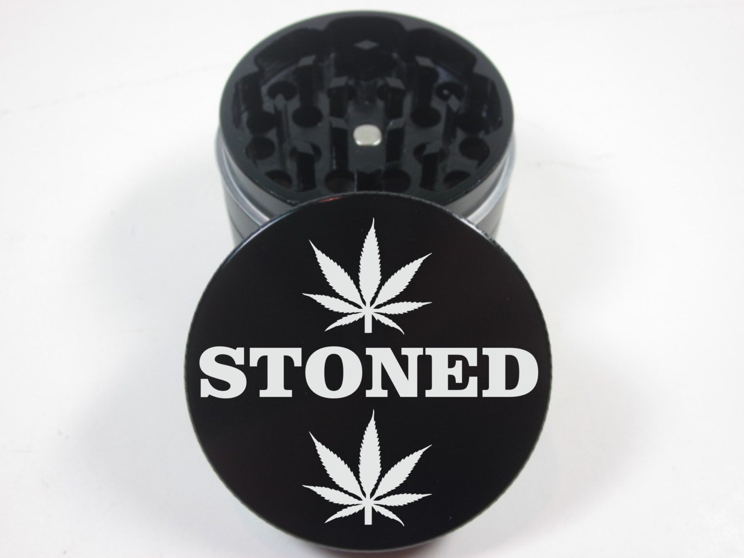 Stoned 2 Inch (50mm) Metal Herb Grinder