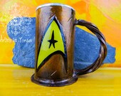 Chope a bière star trek logo collection