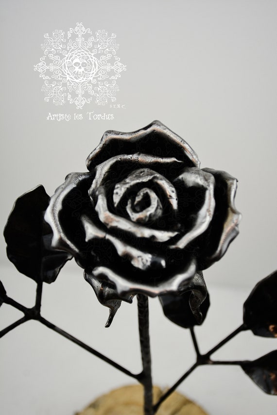Metal Rose named "For my beloved", perfect wedding anniversary!!!