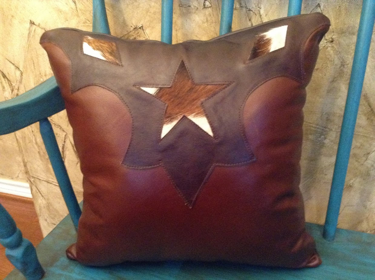 rustic western throw pillows