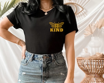 Bee Kind Shirt, Bee Kind, Be Kind Shirt, Kindness Shirt, Bee Shirt, Women's Bee Shirt, Save The Bees Shirt, Positive Quote Graphic Tee Women