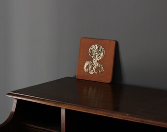 Octopus Ceramic Wall Decor - Hanging Tile - Outdoor Indoor Sign - Slow Sign