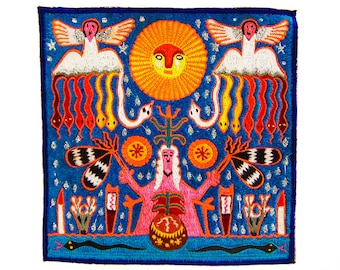 Huichol Shaman Artwork