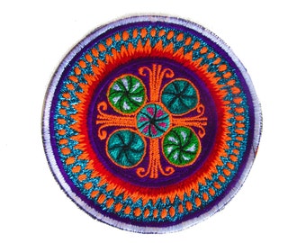 peyote mandala patch