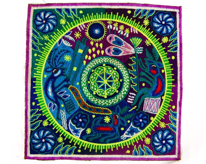 Huichol Mandala Peyote Hikuri Shaman