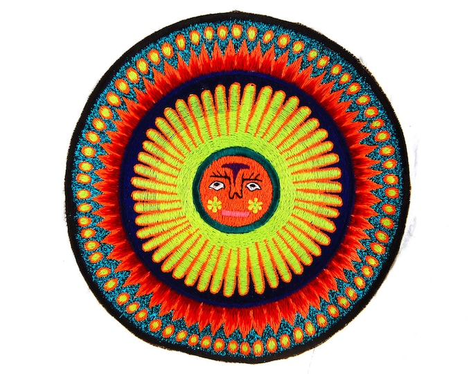 Huichol Sun Artwork