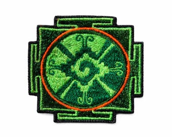 Green Hunab Ku Small Patch