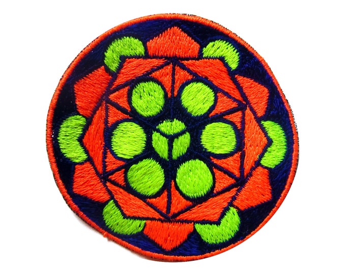 platonical beauty small patch 8cm holy art sacred geometry plato