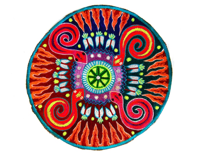 Snake Huichol Artwork