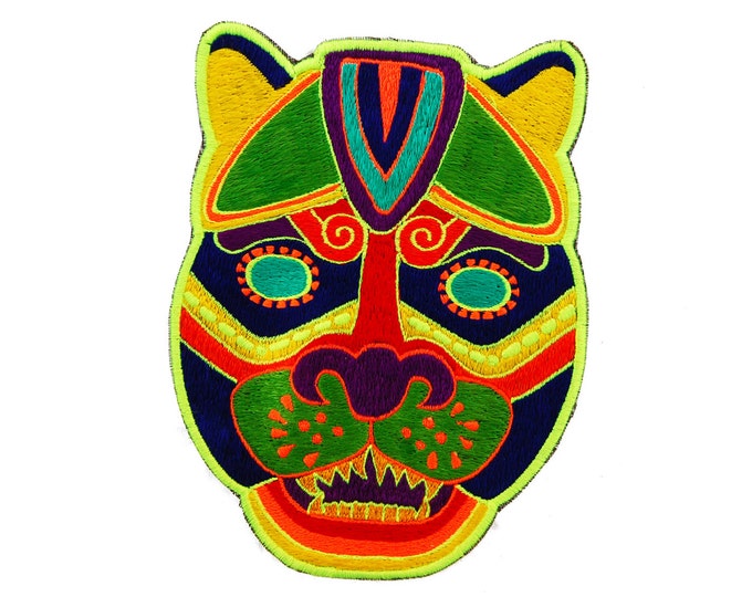 Jaguar Mask Patch