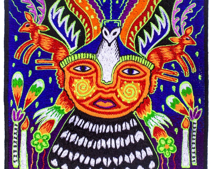 Huichol Mandala Peyote Hikuri Shaman