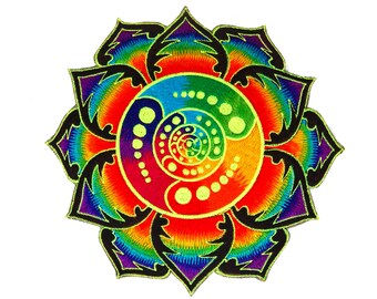 attributes mandala crop circle rainbow fractal ufo mystery