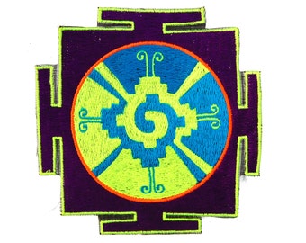 Purple-Blue Hunab Ku Patch