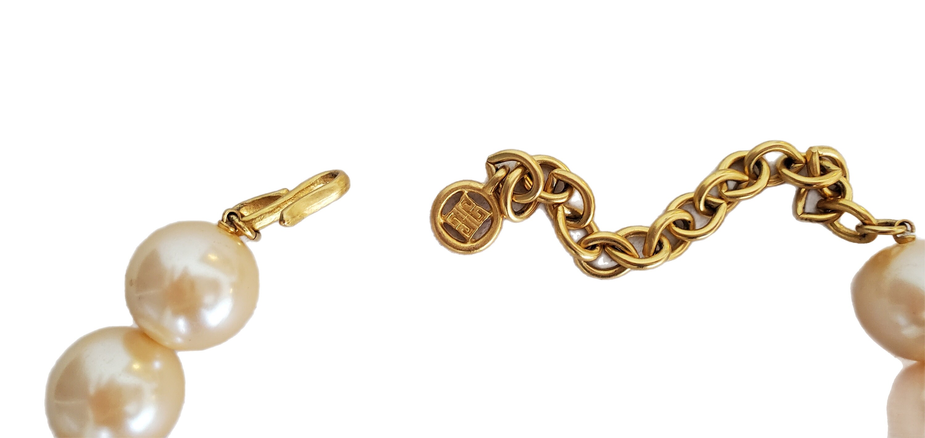GIVENCHY✨ジバンシィ 魚 ブローチ ヴィンテージ Vintage 90's GIVENCHY Paris New York Faux Pearl With KOI