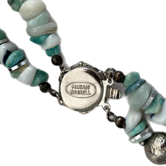 Vintage MIRIAM HASKELL Abalone Shell and Beaded S… - image 7
