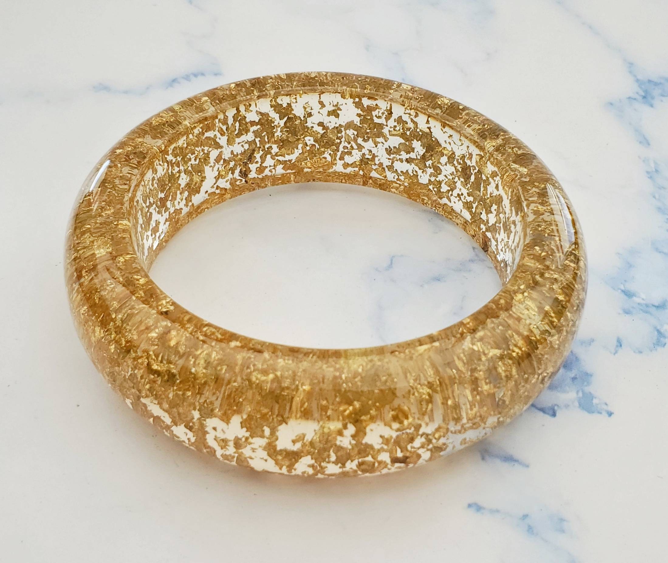 Chunky gold shop bangle