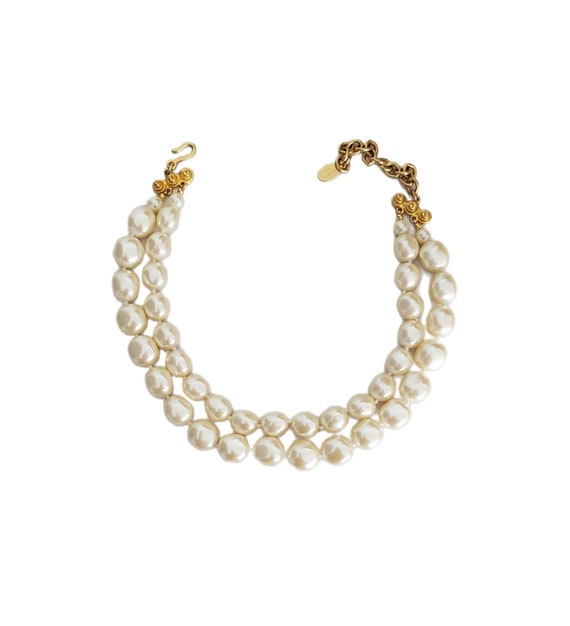 Chanel 1981 Multi-Strand Pearl Choker