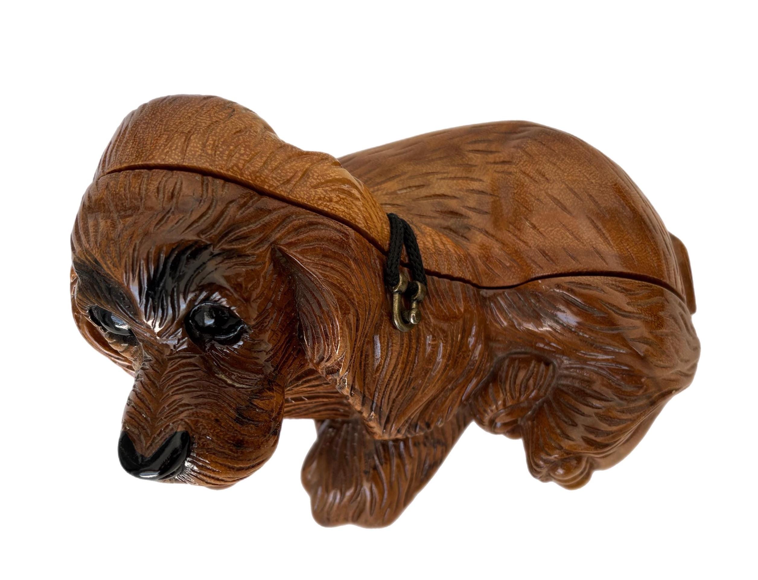 Vintage TIMMY WOODS Beverly Hills Cocker Spaniel DOG Wooden