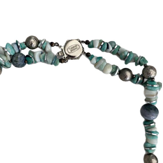 Vintage MIRIAM HASKELL Abalone Shell and Beaded S… - image 6