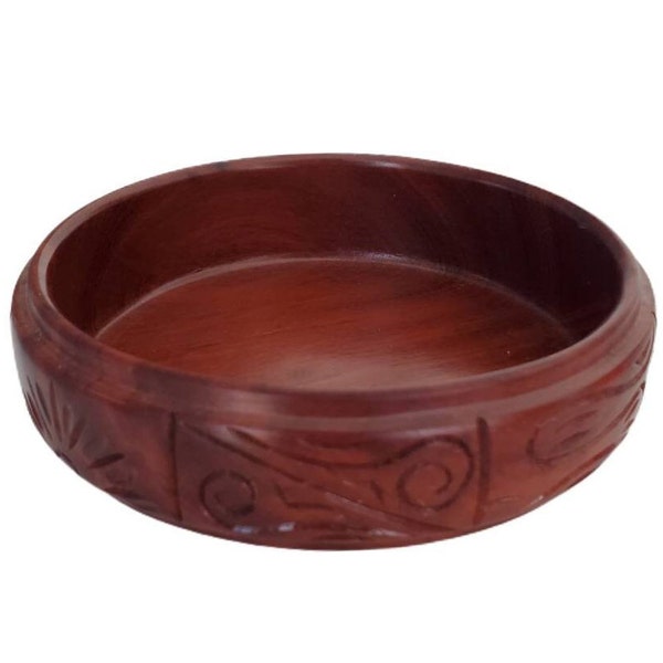 UMETE Hand Carved ROSEWOOD Small Bowl