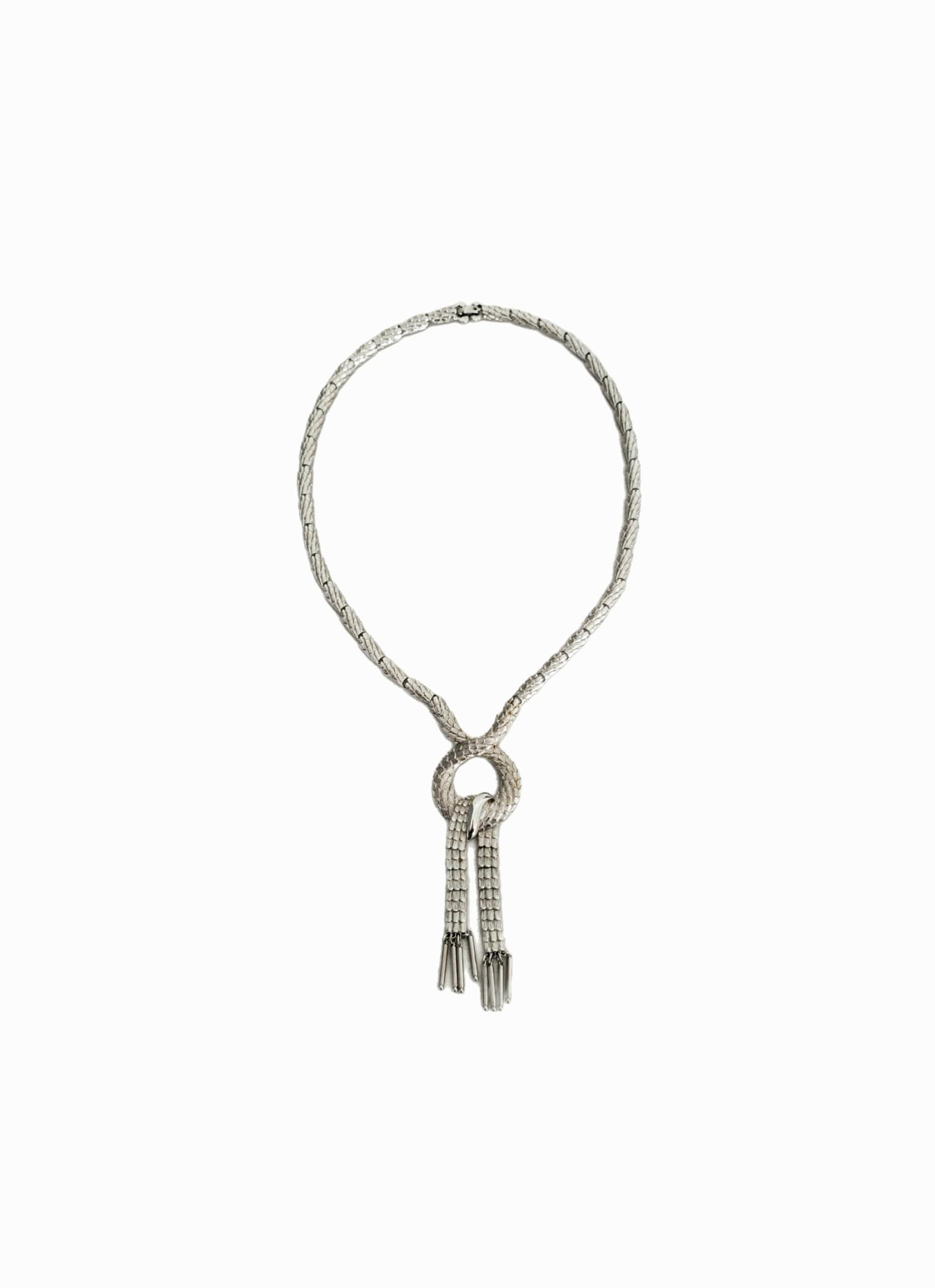 アクセサリー 70'S Italian Jewelry Loop Necklace 059B Necklace | LA LOOP | Designer LA LOOP accessories