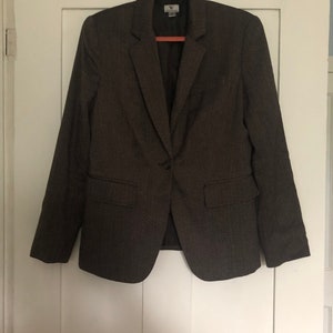 Beautiful vintage Worthington 2 piece skirt suit with jacket brown like new 90s business professional- see description