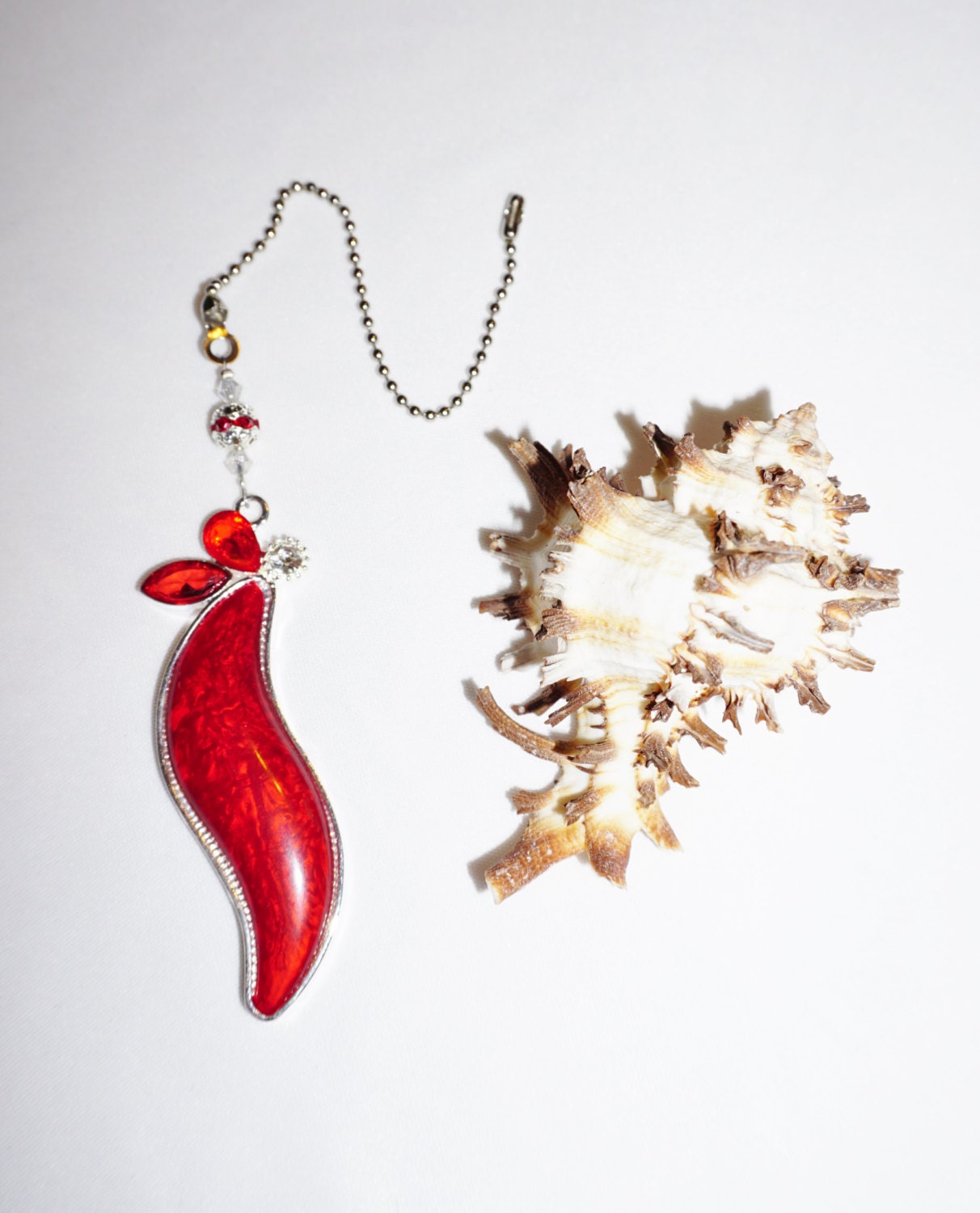 Red Pepper Ceiling Fan Pull Pepper Fan Pull Kitchen Decor Etsy