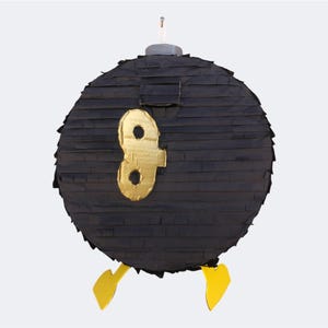 Bob Omb Mario Birthday Party Piñata - Bomb Pinata - Etsy