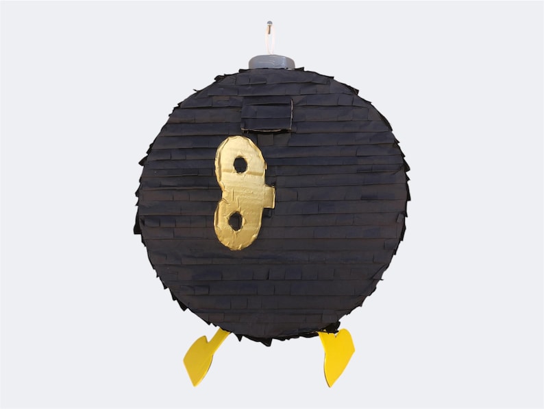Bob Omb Mario Birthday Party Piñata - Bomb Pinata - Etsy