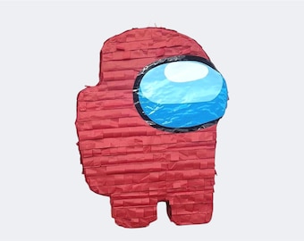 Among Us Piñata - Gamer birthday pinata