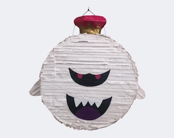 King Boo Piñata - Luigi’s Mansion Mario Birthday Pinata