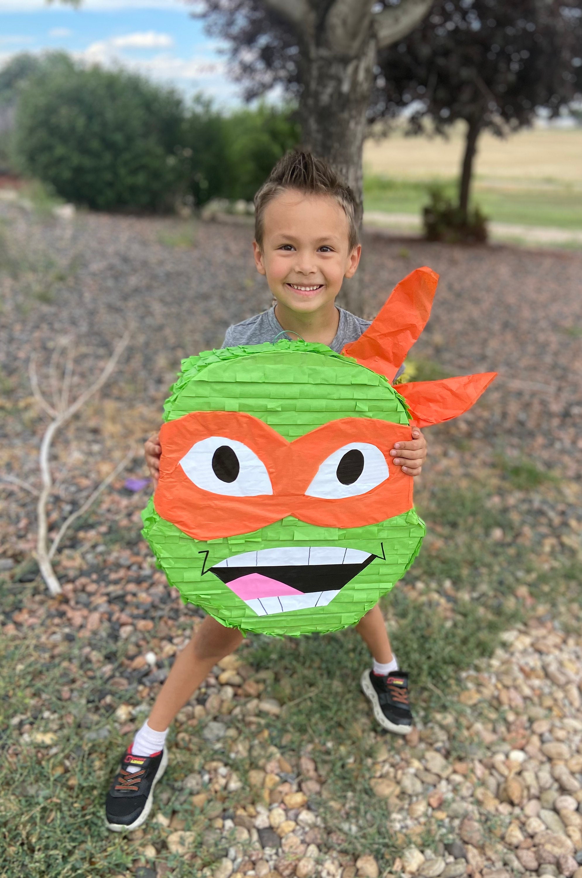 Rise of the Ninja Turtles - Ninja Turtle Piñata - TMNT Birthday - Etsy