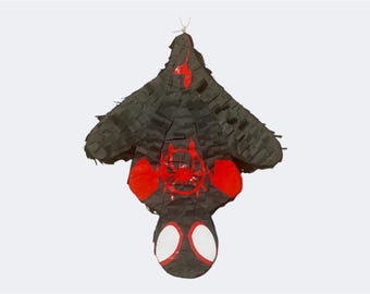 Miles Morales Piñata - Spiderman spiderverse Birthday pinata