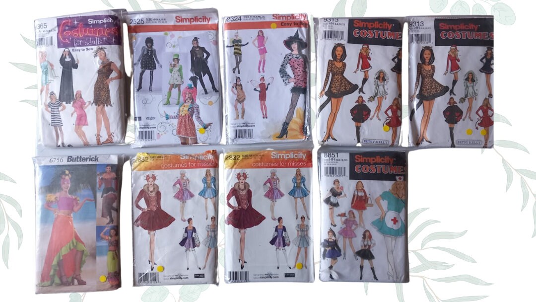 Fancy Dress Vintage Dress Making Sewing Pattern- Womens - Etsy UK