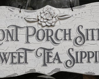 Porch Sign-Porch Decor-Rustic Porch Sign-Farmhouse Porch Sign-Rustic Porch Decor-Vintage Patio Sign-Farmhouse Porch Decor-Rustic Patio Sign