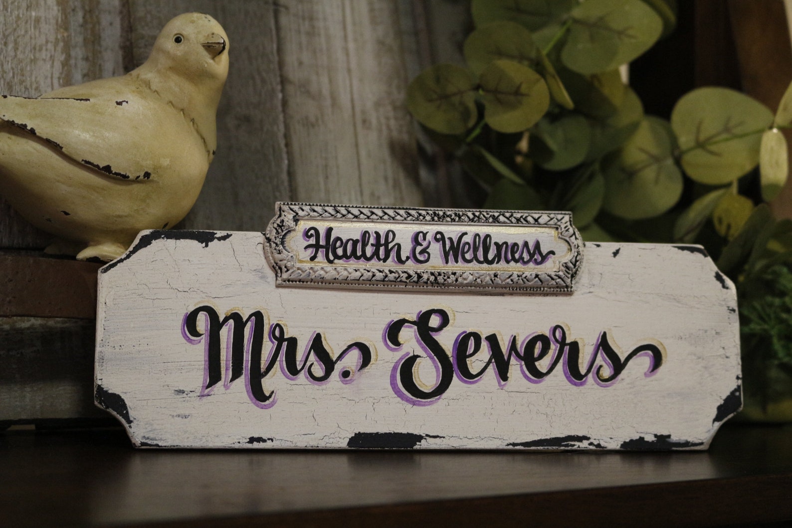 Name for Office Office Plaquecustom Name Platecustom Name Etsy