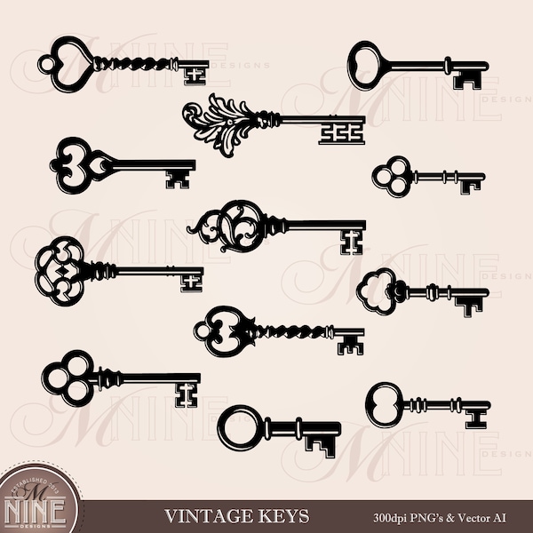 Vintage Key - Etsy