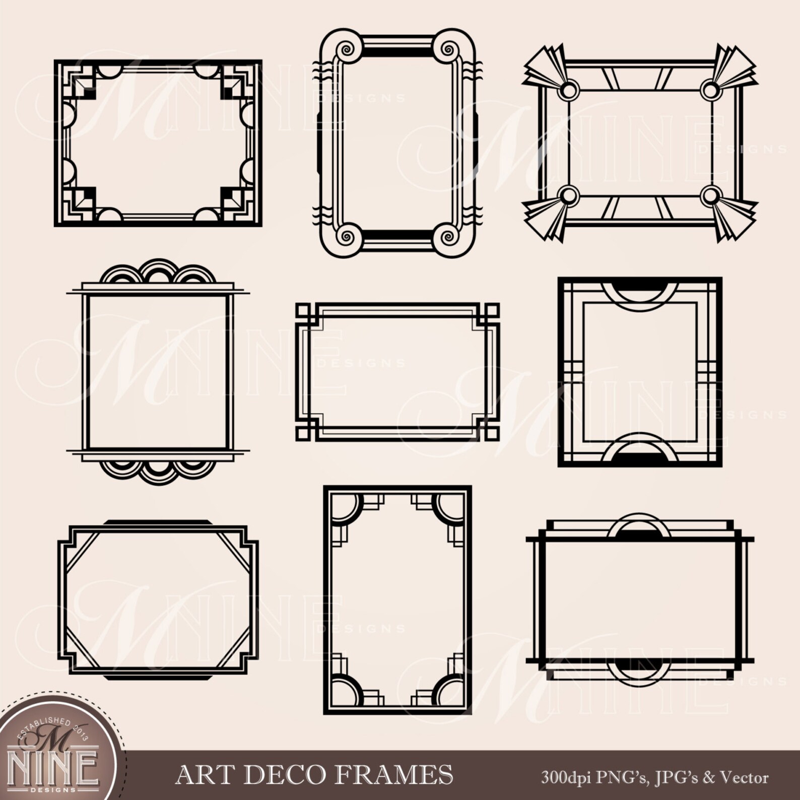 Art Deco Frame