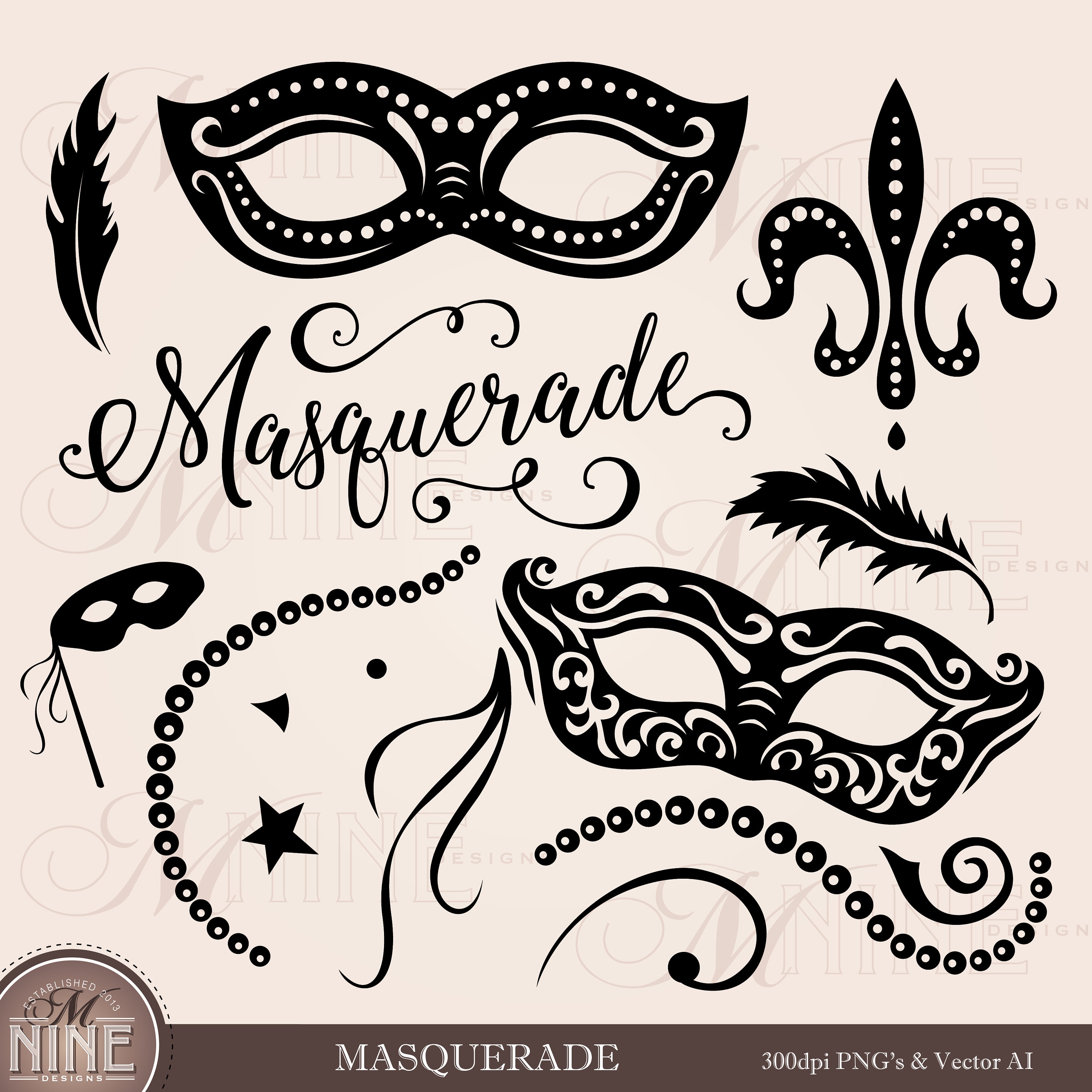 Masquerade Clip Art