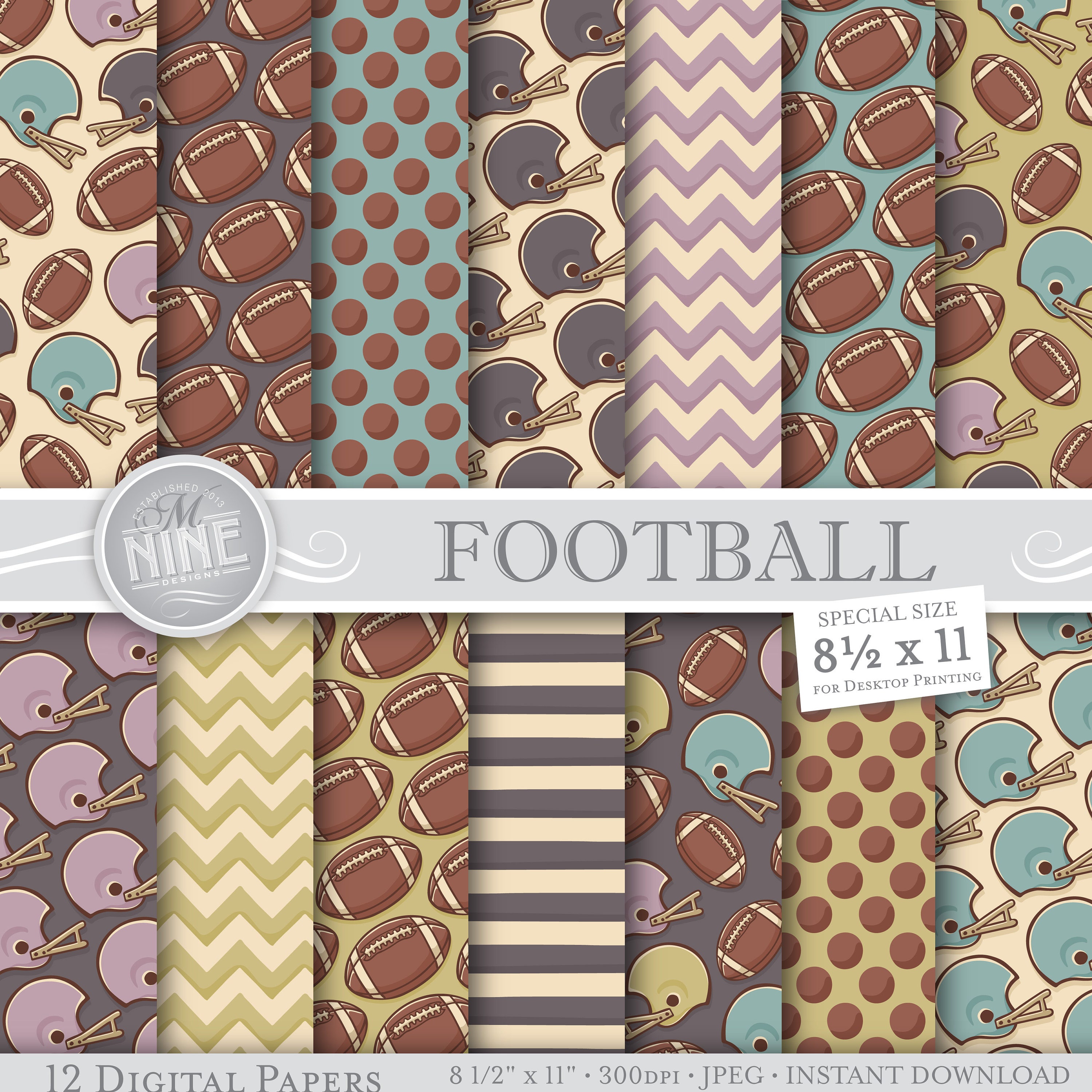 Football Scrapbook Paper ubicaciondepersonas.cdmx.gob.mx