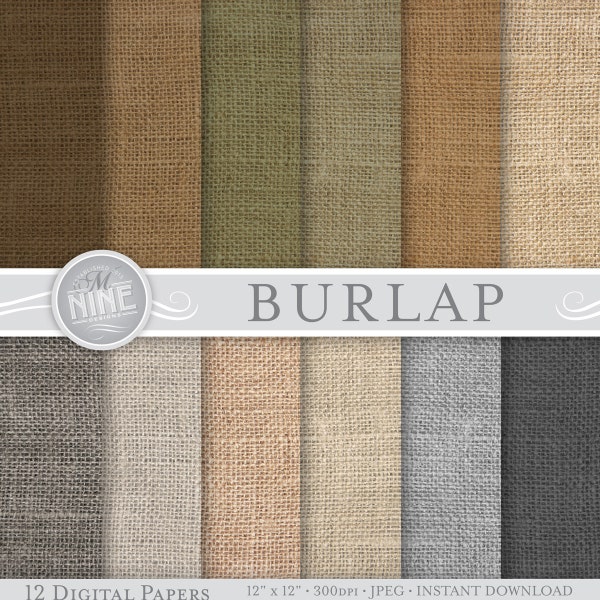 Burlap Scrapbook - Etsy