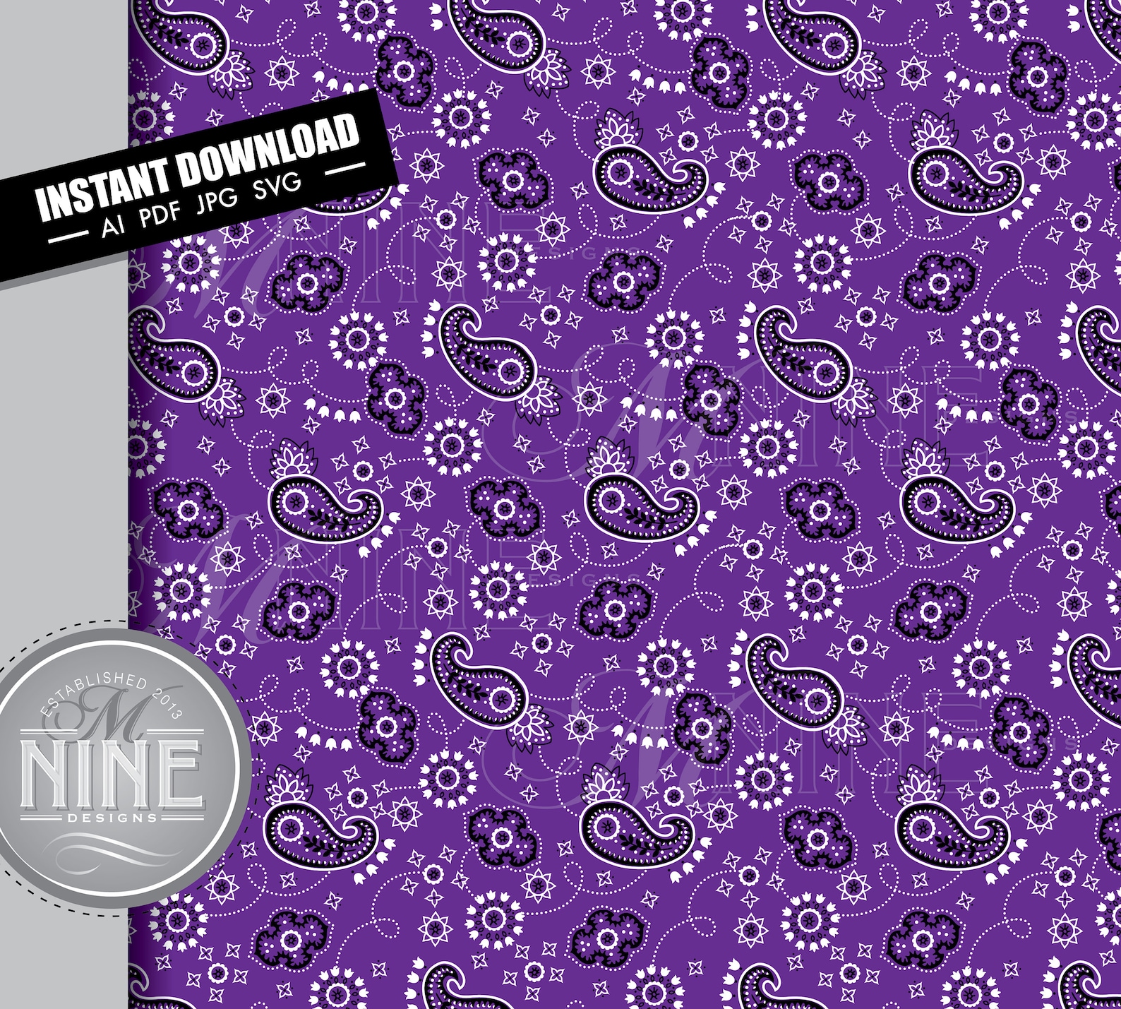 purple bandana pants
