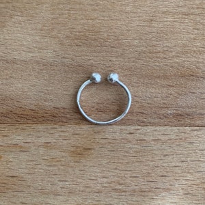 Sterling silver small ear cuff, unisex ear cuff, adjustable earrings, non pierced earrings