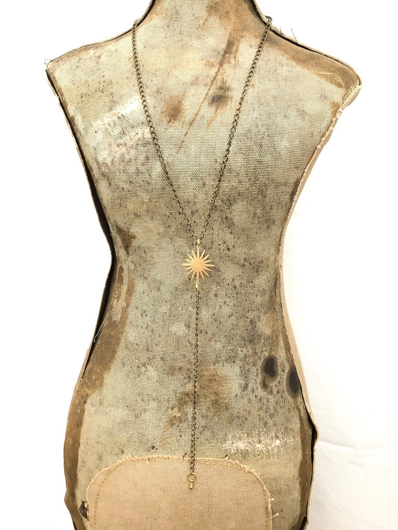 Starburst Y Necklace 20-22